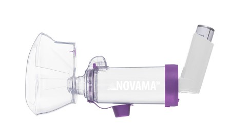flexibilná inhalačná komora pre deti od 5 rokov